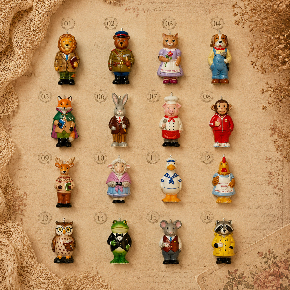Animal Forest Necklace, Choose Your Animal Charm & Chain Style, Whimsical Copper Pendant, Mix and Match Storybook Jewelry Gift Set