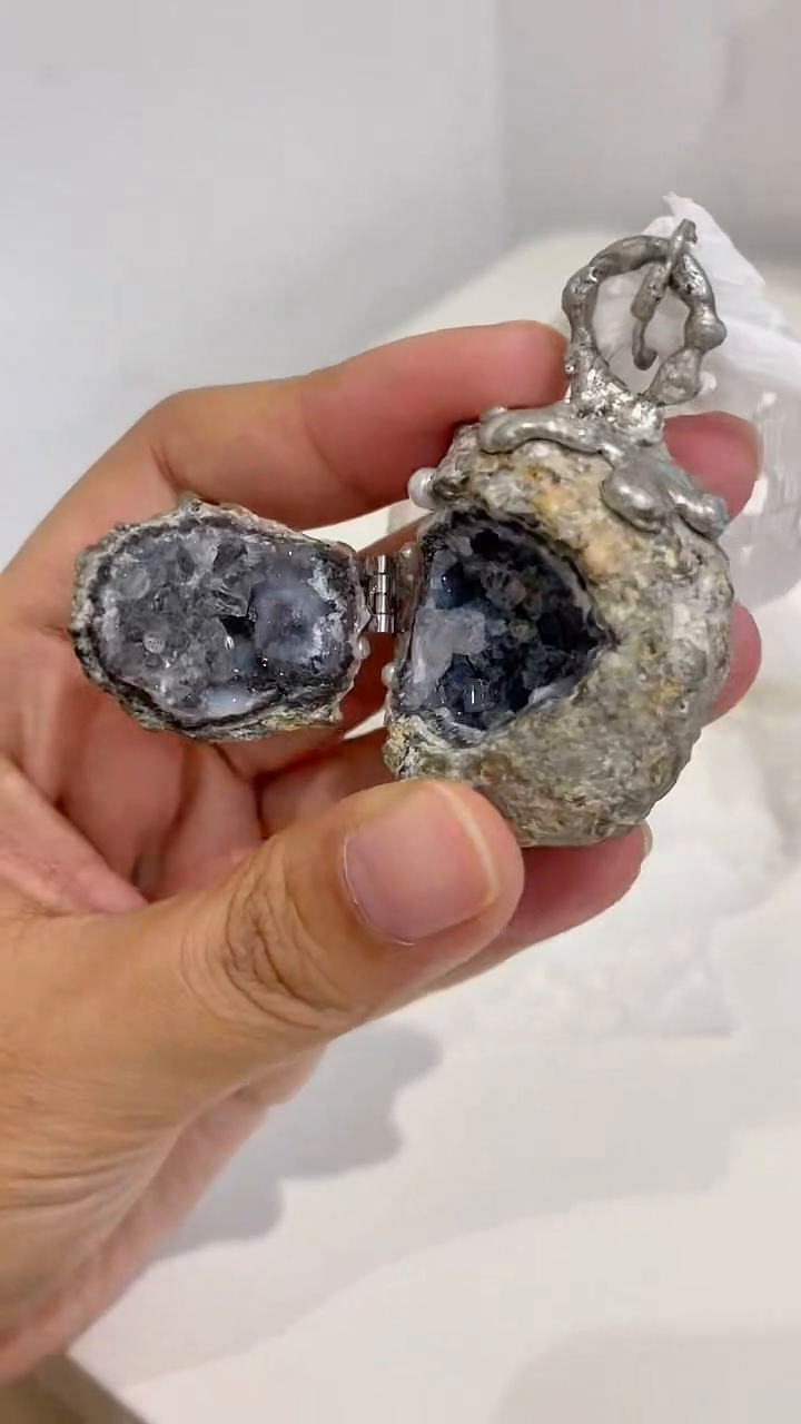 Geode Shell Trinket Box