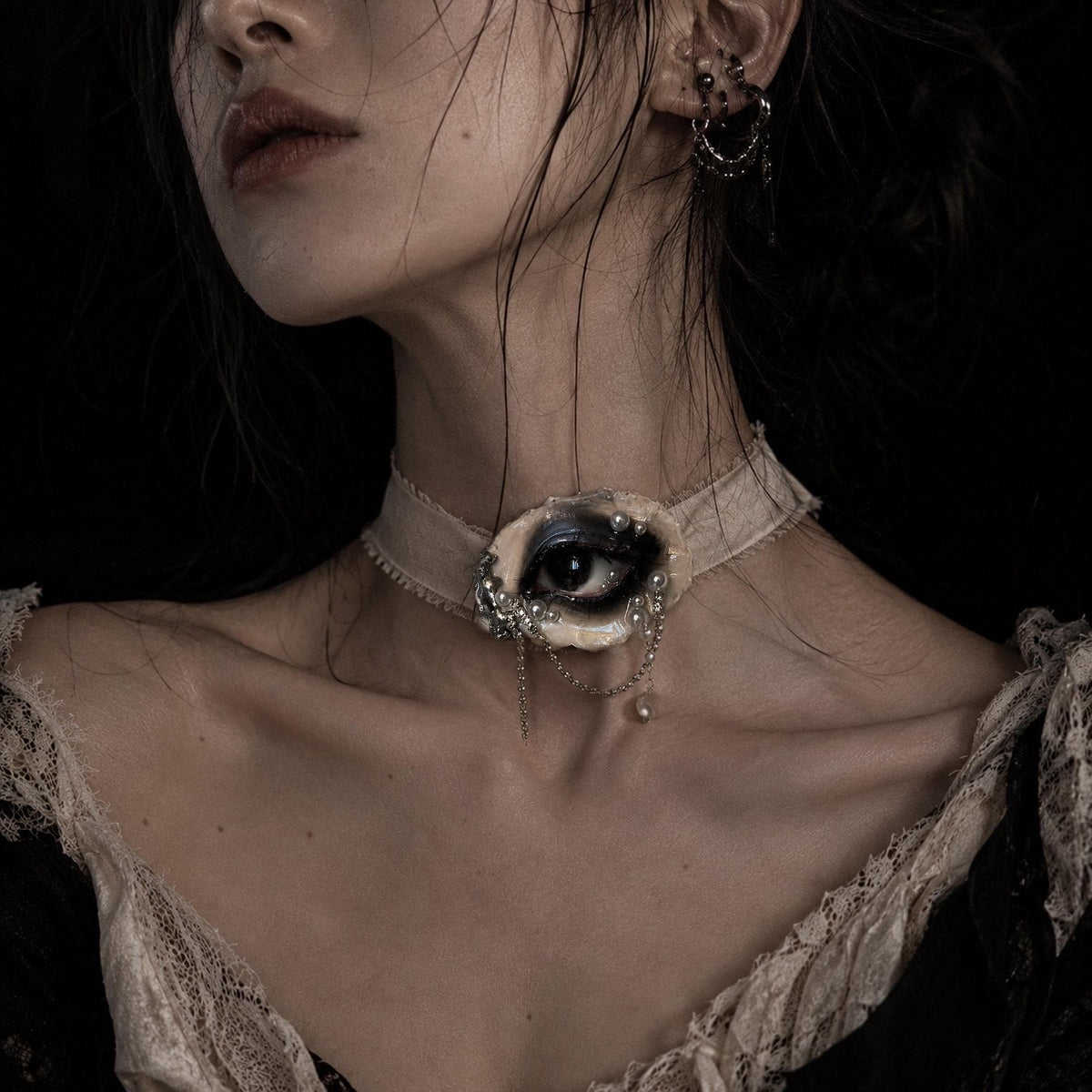 Lilith Veil — Black Smoky — artwork and styling view 2